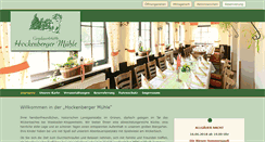 Desktop Screenshot of hockenberger-muehle.de